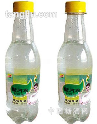 碳酸飲料新汽水檸檬味500ml