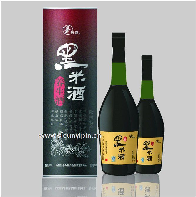 朱鹮黑米酒養(yǎng)生黑米酒招商