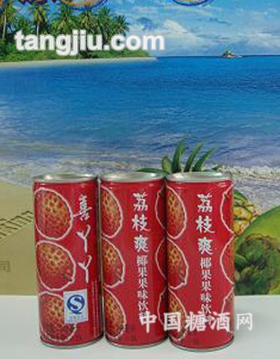 荔枝爽果味飲料240ml