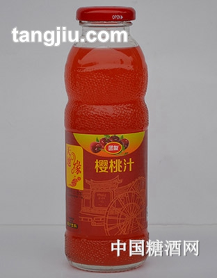 團(tuán)友天地緣櫻桃汁飲料瓶350ml