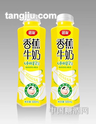 團(tuán)友香蕉牛奶500mL