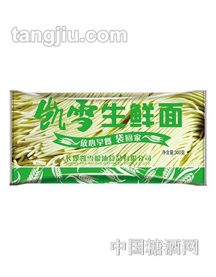 凱雪原味生鮮面300g