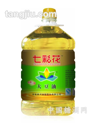 七彩花一級(jí)大豆油5L