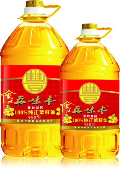 五味豐純正菜籽油5L*4