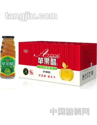 昊萊福-無糖型蘋果醋330ml