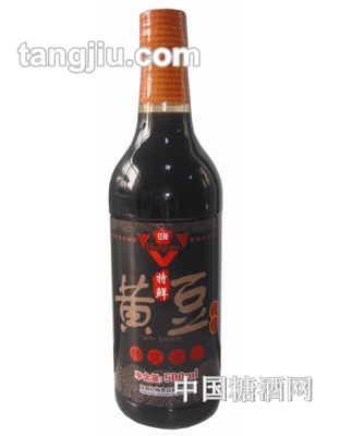 紅梅黃豆醬油500ml