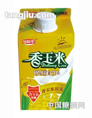 和平香玉米植物蛋白飲料450ml