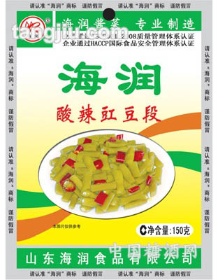 酸辣豇豆段150g