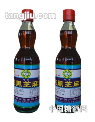 韓氏純黑芝麻油400ml