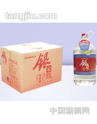 46度大桶銀家傳高粱酒箱裝4.2L