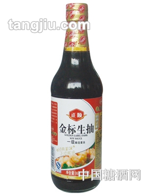 正順金標(biāo)生抽500ml