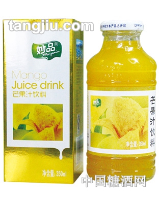 妙品芒果汁飲料350ml