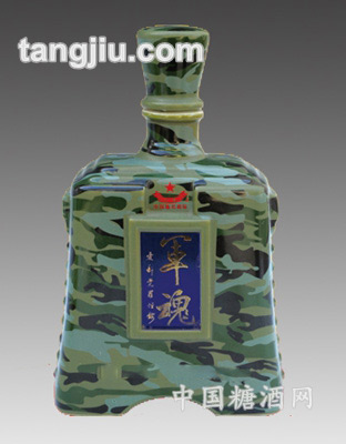 色彩釉景德鎮(zhèn)陶瓷酒瓶16