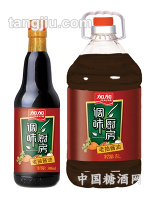 加加調(diào)味廚房&amp;#8226；老抽醬油500ml