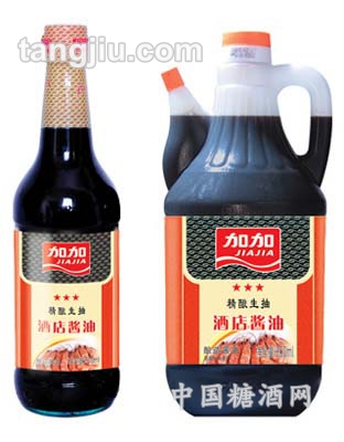 加加精釀生抽王醬油500ml