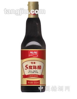 加加5度陳醋500ml