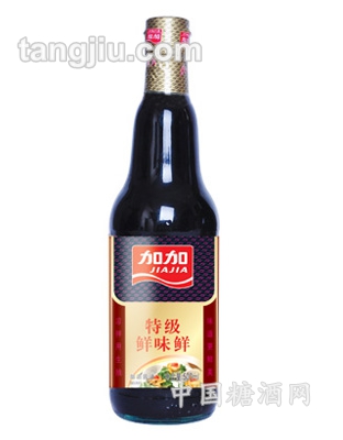 加加鮮味鮮醬油500ml