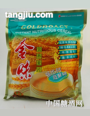 金味營養(yǎng)麥片強化鈣低聚糖600g