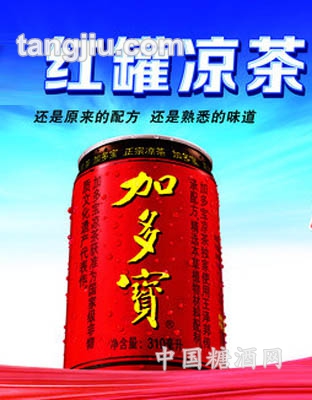 紅罐涼茶加多寶310ml