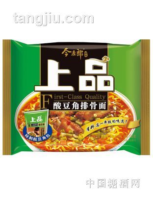 酸豆角排骨面