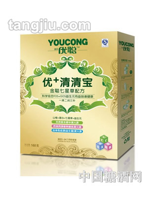 優(yōu)聰優(yōu)+清清寶金聰七星草配方160g