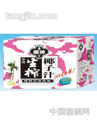 勇士椰牌紅標(biāo)椰子汁500ml