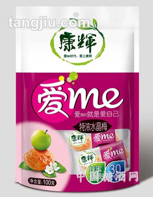 康輝愛ME水晶梅100g