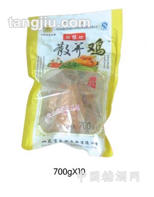 肯基亞餐桌食品散養(yǎng)雞700g