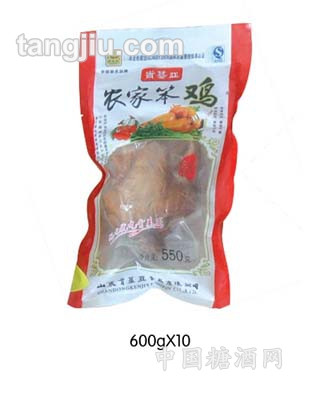 肯基亞餐桌食品農(nóng)家笨雞600g