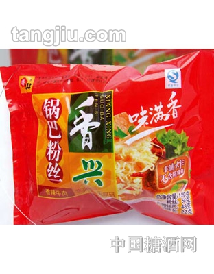 香興鍋巴粉絲-香辣牛肉味120g