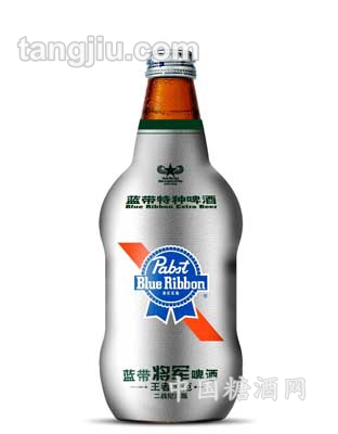 藍帶將軍啤酒500ML瓶裝白瓶