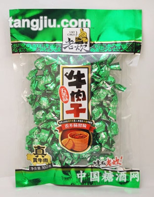 老炊160g牛肉干（五香）