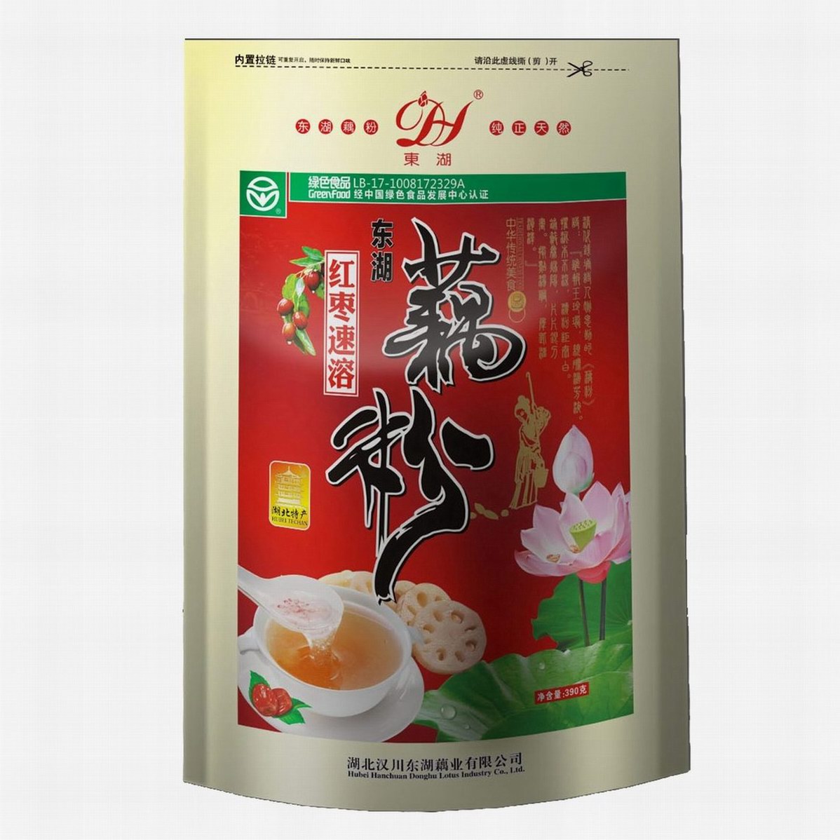 實(shí)惠裝紅棗藕粉