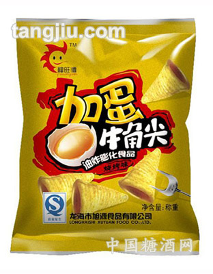 福旺源牛角尖(燒烤味)膨化食品