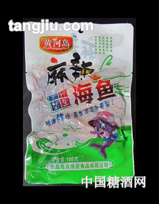 亮點(diǎn)天然麻辣海魚(yú)108g