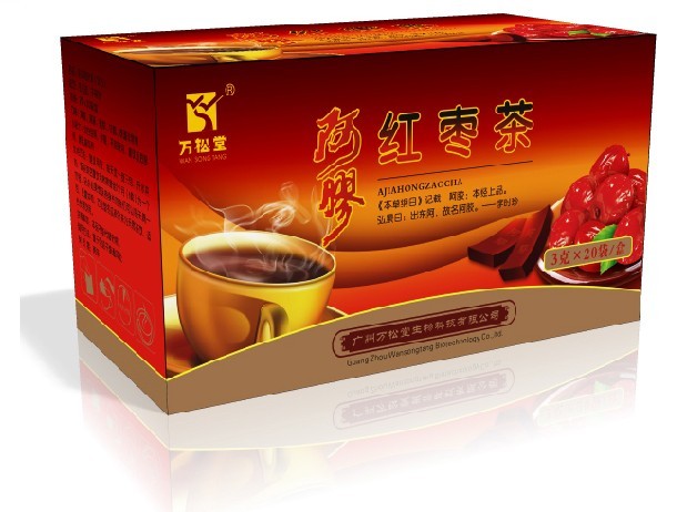 廣州萬松堂阿膠紅棗保健茶批發(fā) 阿膠紅棗枸杞養(yǎng)生茶批