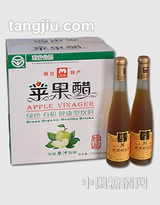 曼迪蘋果醋飲料-375ml