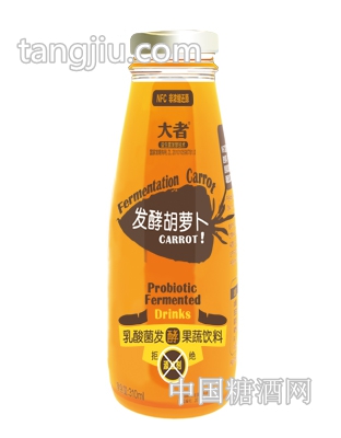 大者發(fā)酵胡蘿卜玻璃瓶-安徽致養(yǎng)食品