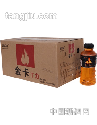 果樂源金卡T力果味飲料450ml