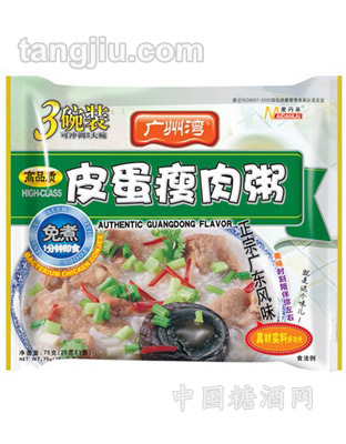 75g麥丹萊方便粥-皮蛋瘦肉