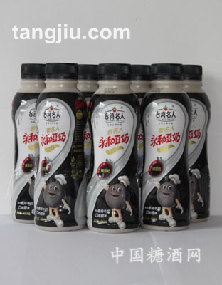 黑豆臺(tái)灣名人永和豆奶490ml