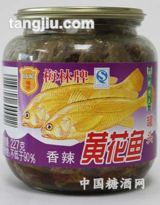 香辣黃花魚227g罐頭