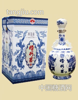 雙龍青花瓷2000ml