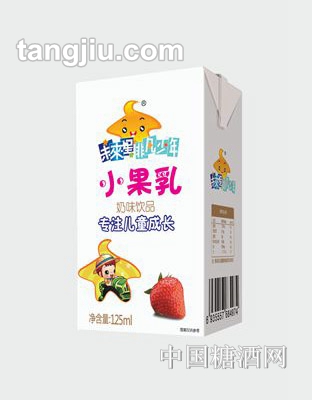 未來星小果乳奶味飲品125ml