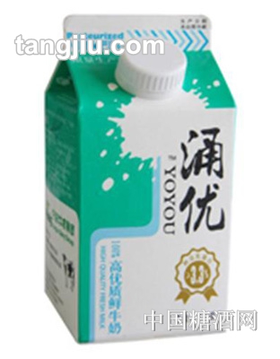 涌優(yōu)高優(yōu)質(zhì)鮮牛奶500ml