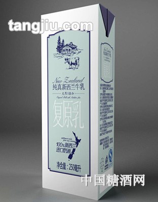 純真新西蘭復(fù)原乳250ml