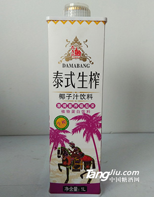 大馬邦泰式生榨椰子汁飲料1L