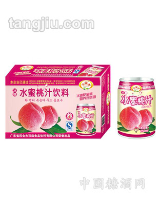 華雄冰糖水蜜桃汁飲料250ml