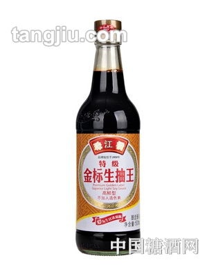 珠江橋金標(biāo)生抽王500ml