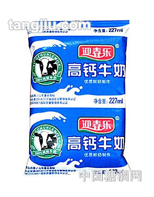 迎春樂高鈣牛奶227ml